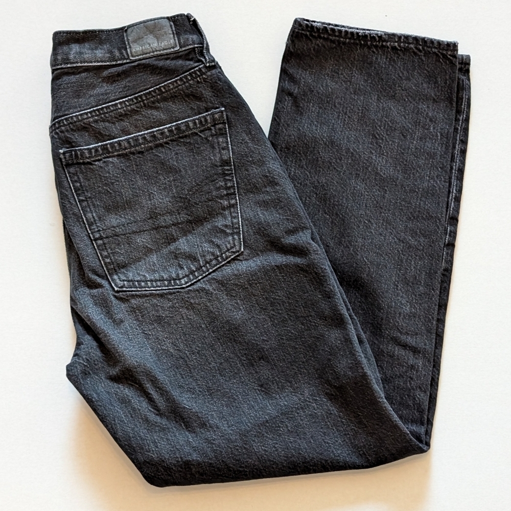 American Eagle 90’s Boyfriend Jeans Black Size 2